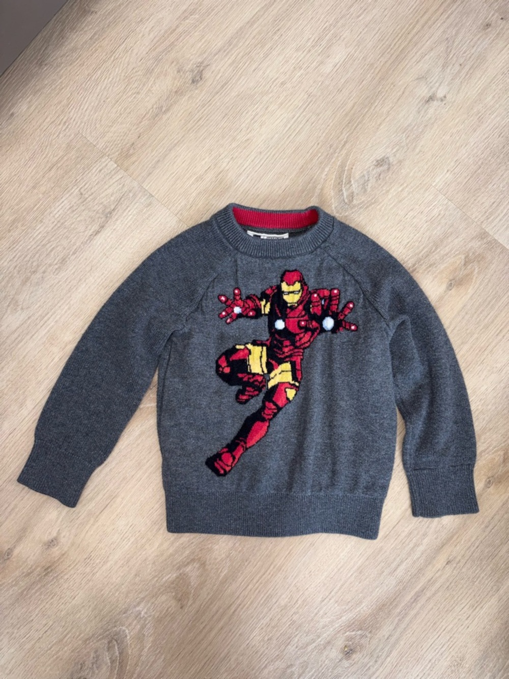GAP Gray Sweater with Iron Man